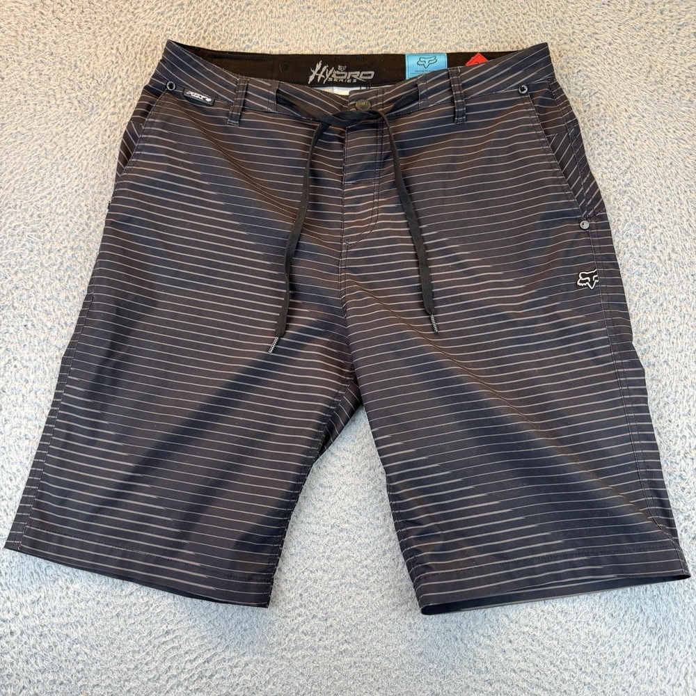 Fox Racing Shorts Mens 34 Gray/black‎  Hydro Series Racing Cycling Motocross